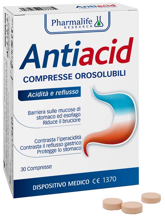 ANTIACID 30 COMPRESSE OROSOLUBILI - UniversoFarmacie.it