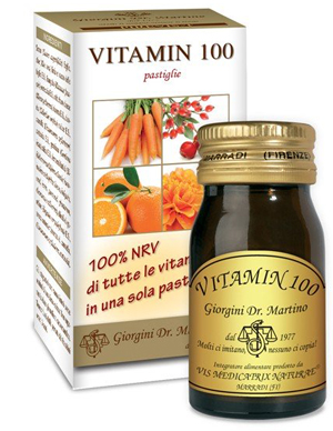 VITAMIN 100 60 PASTIGLIE - UniversoFarmacie.it