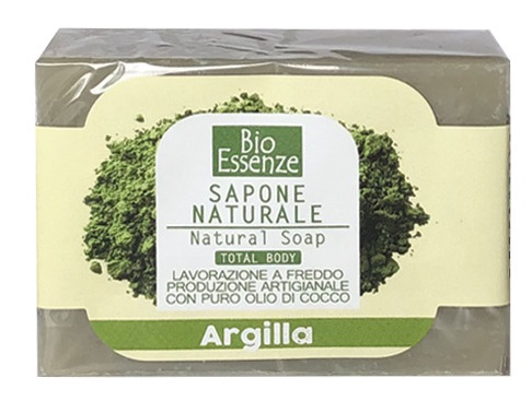 BIO ESSENZE SAPONE NATURALE ARGILLA 100 G - UniversoFarmacie.it