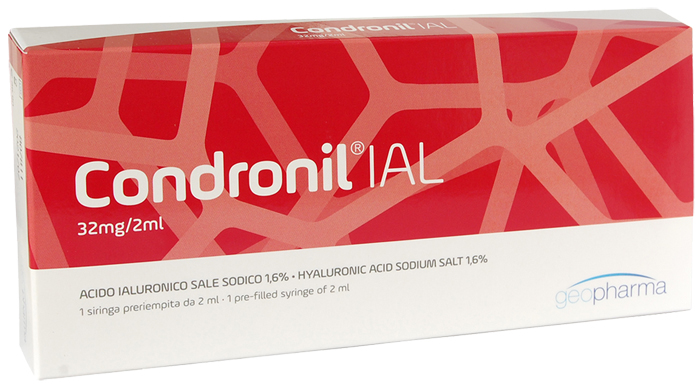 SIRINGA INTRA-ARTICOLARE CONDRONIL IAL ACIDO IALURONICO 1,6% 2 ML - UniversoFarmacie.it