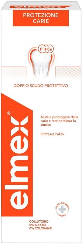 ELMEX PROTEZIONE CARIE COLLUTORIO FLUORURO AMMINICO 400 ML - UniversoFarmacie.it
