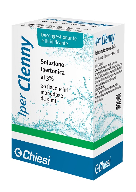 IPER CLENNY SOLUZIONE IPERTONICA MONODOSE 20 FLACONI 2 ML - UniversoFarmacie.it