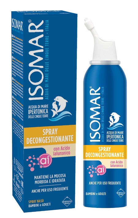 ISOMAR SPRAY DECONGESTIONANTE ACIDO IALURONICO 100 ML - UniversoFarmacie.it
