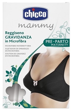 CHICCO MAMMY REGGISENO MICROFIBRA GRAVIDANZA NERO 3C - UniversoFarmacie.it