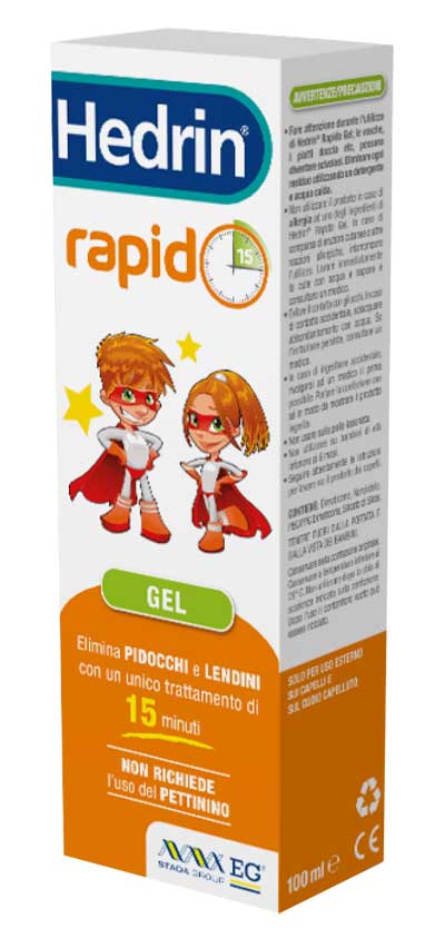 HEDRIN RAPIDO LIQUIDO GEL 100 ML - UniversoFarmacie.it