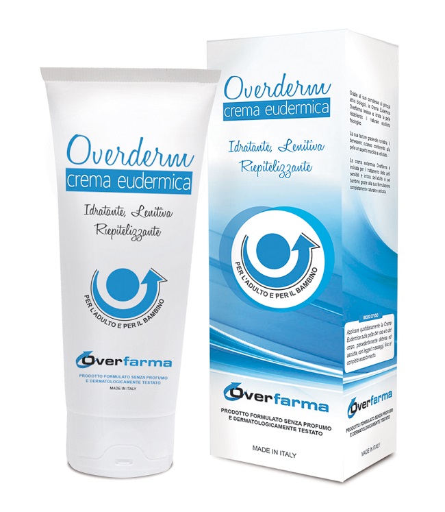OVERDERM CREMA EUDERMICA IDRATANTE LENITIVA PER ADULTI E BAMBINI 75 ML - UniversoFarmacie.it