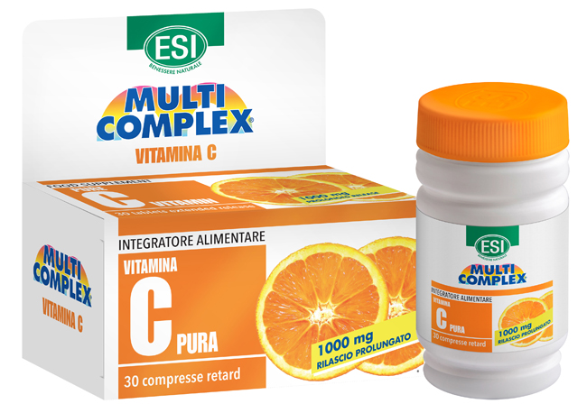 ESI MULTICOMPLEX VITAMINA C PURA 1000 MG RETARD 30 COMPRESSE - UniversoFarmacie.it