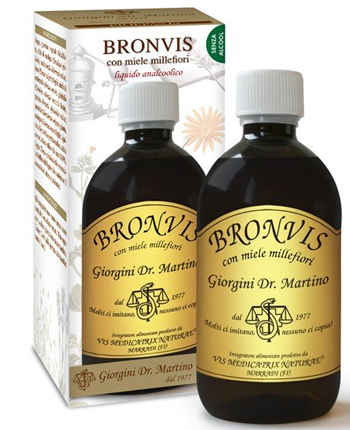 BRONVIS CON MIELE MILLEFIORI 500 ML - UniversoFarmacie.it