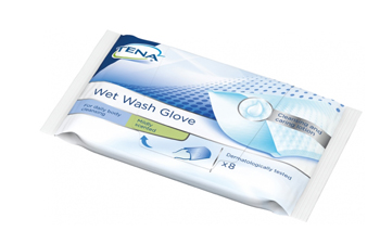 TENA WET WASH GLOVE GUANTO DETERGENTE UMIDIFICATO 8 PEZZI - UniversoFarmacie.it
