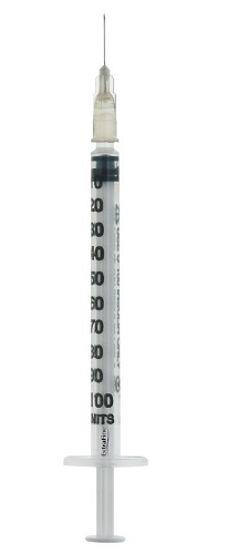 SIRINGA PER INSULINA EXTRAFINE 1ML 100 UI AGO REMOVIBILE 27 GAUGE 0,40X12 MM 1 PEZZO - UniversoFarmacie.it