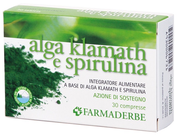 ALGA KLAMATH E SPIRULINA 30 COMPRESSE - UniversoFarmacie.it