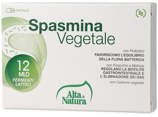 SPASMINA VEGETALE 30 CAPSULE - UniversoFarmacie.it
