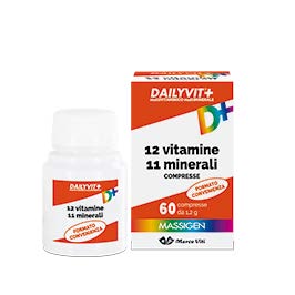 MASSIGEN DAILYVIT 12 VITAMINE 11 MINERALI 60 COMPRESSE RIVESTITE - UniversoFarmacie.it
