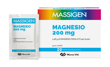 MASSIGEN MAGNESIO 20 BUSTINE - UniversoFarmacie.it