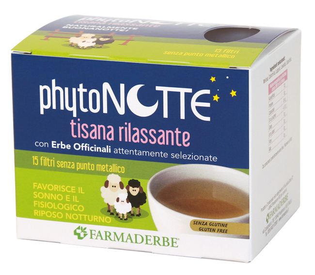 PHYTO NOTTE TISANA RILASSANTE 15 FILTRI DA 18 G - UniversoFarmacie.it
