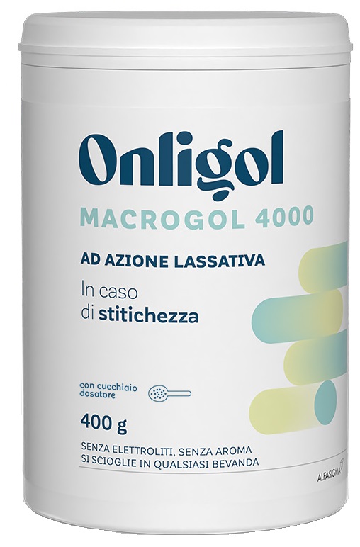 ONLIGOL MACROGOL 4000 400 G SENZA ZUCCHERO - UniversoFarmacie.it