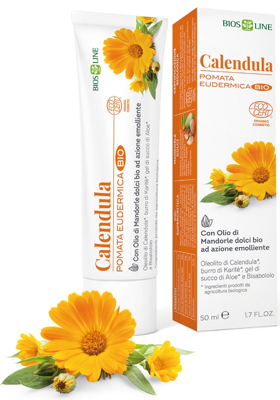 BIOSLINE CALENDULA POMATA EUDERMICA BIO 50 ML - UniversoFarmacie.it