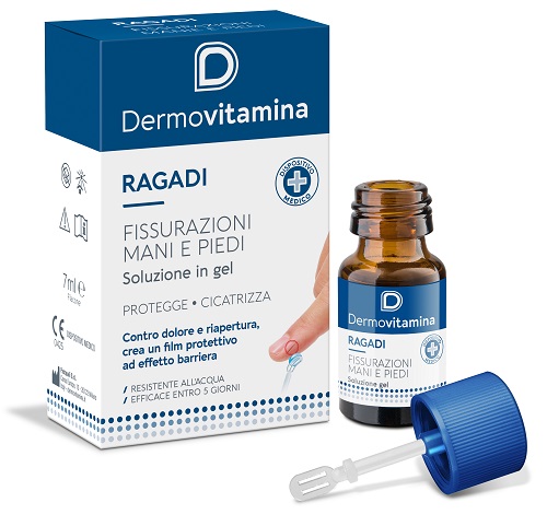 DERMOVITAMINA RAGADI GEL MANI E PIEDI 7 ML - UniversoFarmacie.it