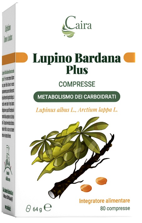 CAIRA LUPINO BARDANA PLUS 80 COMPRESSE DA 0,8 G - UniversoFarmacie.it