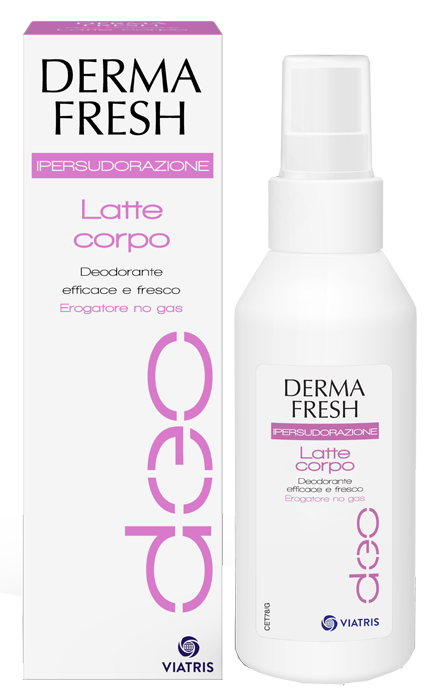 DERMAFRESH IPERSUDORAZIONE LATTE CORPO DEODORANTE 100 ML - UniversoFarmacie.it