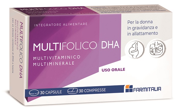 MULTIFOLICO DHA 30 CAPSULE + 30 COMPRESSE - UniversoFarmacie.it