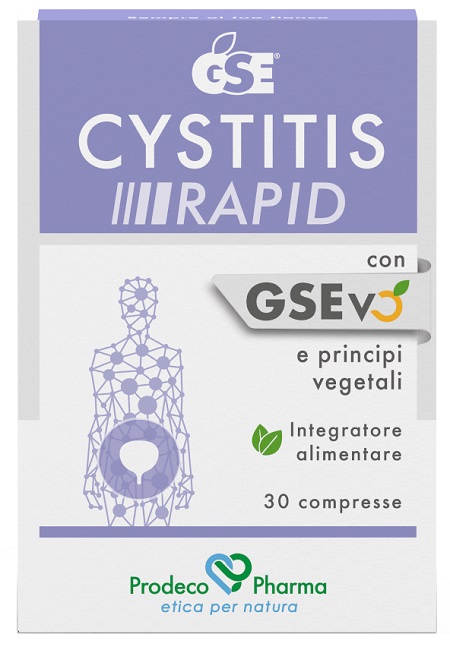 GSE CYSTITIS RAPID 30 COMPRESSE - UniversoFarmacie.it