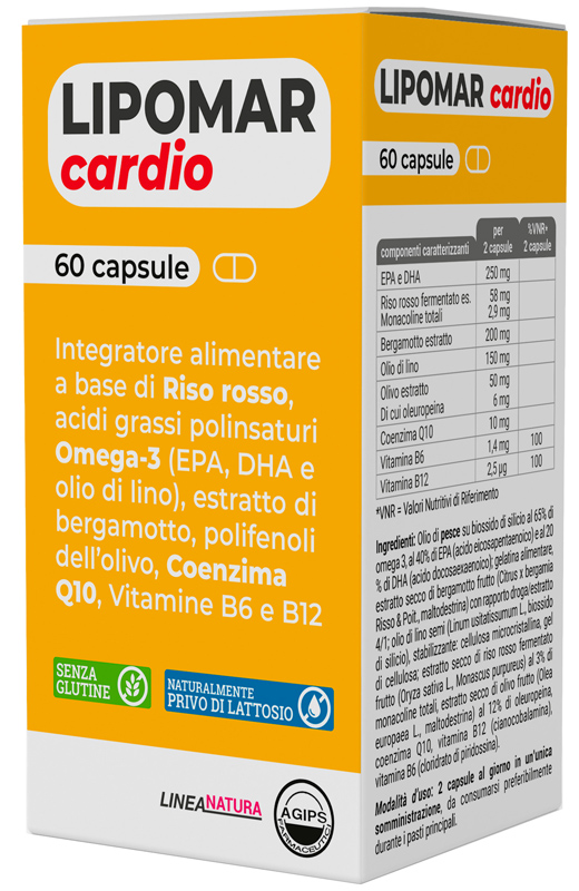 LIPOMAR CARDIO 60 CAPSULE - UniversoFarmacie.it
