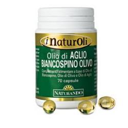 NATUROLI OLIO DI AGLIO BIANCOSPINO OLIVO 70 PERLE - UniversoFarmacie.it