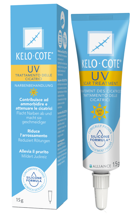 GEL CICATRICI KELO COTE UV SPF30 15 G - UniversoFarmacie.it