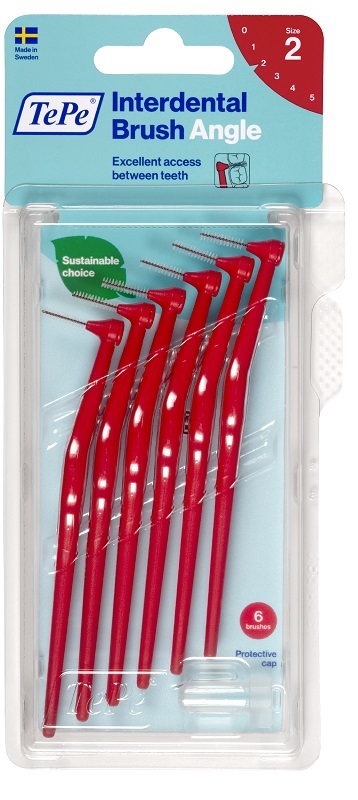 TEPE ANGLE SCOVOLINO ROSSO 0,5MM 6 PEZZI - UniversoFarmacie.it