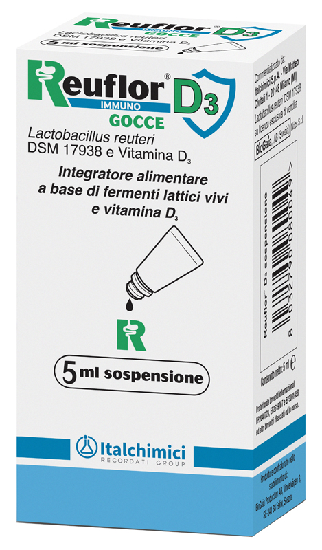 REUFLOR D3 GOCCE 5 ML - UniversoFarmacie.it