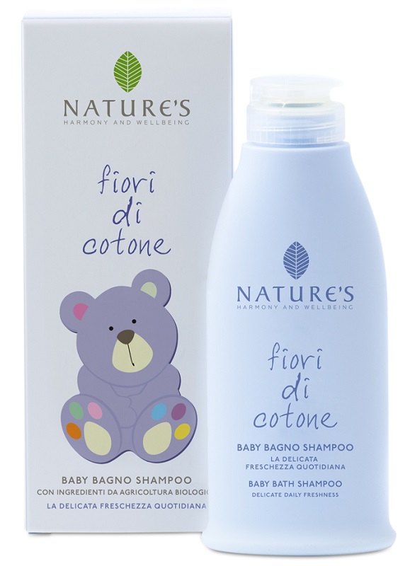 NATURE'S FIORI DI COTONE BABY BAGNO SHAMPOO 150 ML - UniversoFarmacie.it