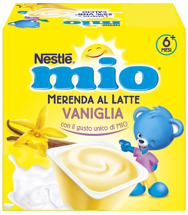 MIO MERENDA VANIGLIA 4 X 100 G - UniversoFarmacie.it