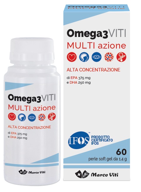 VITI OMEGA3 MULTIAZIONE 60 PERLE - UniversoFarmacie.it