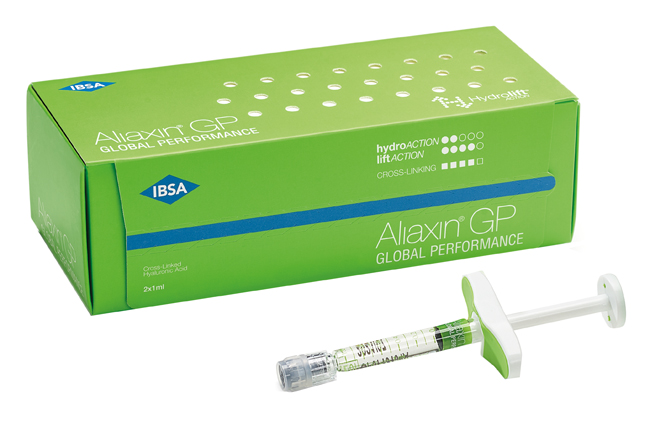SIRINGA INTRADERMICA ALIAXIN GP GLOBAL PERFORMANCE ACIDO IALURONICO CROSS-LINKATO 25MG/G 2 SIRINGHE X 1ML - UniversoFarmacie.it