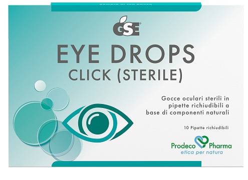 GSE EYE DROPS CLICK GOCCE OCULARI 10 PIPETTE 0,5 ML - UniversoFarmacie.it