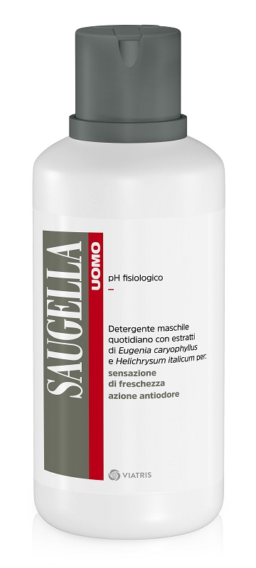 SAUGELLA UOMO PH FISIOLOGICO DETERGENTE MASCHILE 500 ML - UniversoFarmacie.it