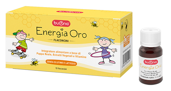 BUONA ENERGIA ORO 10 FLACONCINI DA 10 ML - UniversoFarmacie.it