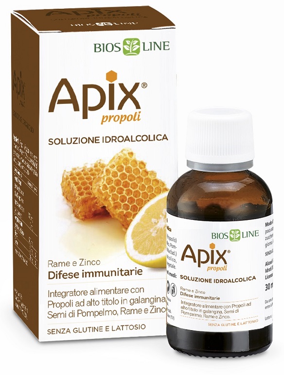 APIX PROPOLI SOLUZIONE IDROALCOLICA 30 ML BIOSLINE - UniversoFarmacie.it