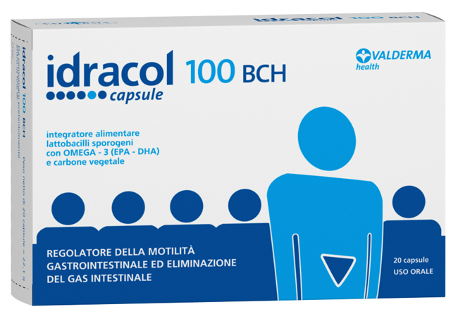 IDRACOL 100 BCH 20 CAPSULE - UniversoFarmacie.it