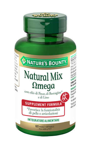 NATURAL MIX OMEGA 60 PERLE - UniversoFarmacie.it