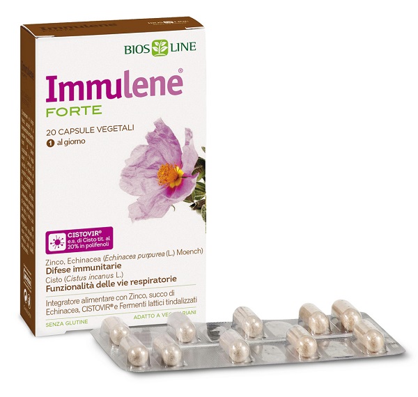 BIOSLINE IMMULENE FORTE 20 CAPSULE - UniversoFarmacie.it