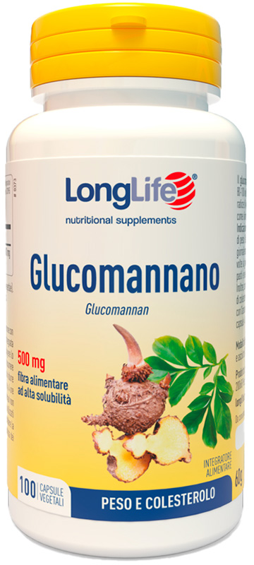 LONGLIFE GLUCOMANNANO 100 CAPSULE VEGETALI - UniversoFarmacie.it