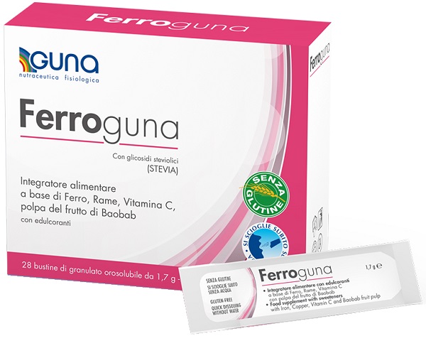 FERROGUNA 28 BUSTINE - UniversoFarmacie.it