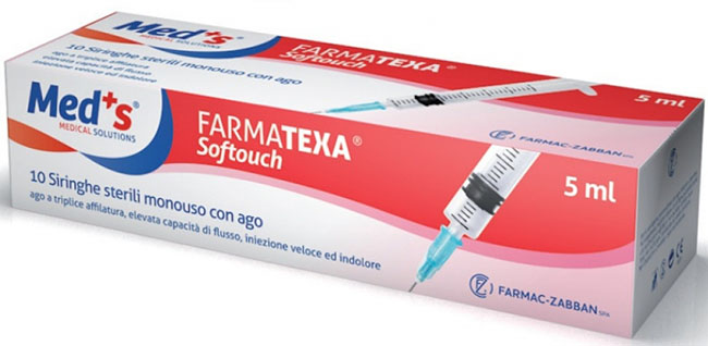 SIRINGA MEDS 5 ML 14 GAUGE 10 PEZZI - UniversoFarmacie.it