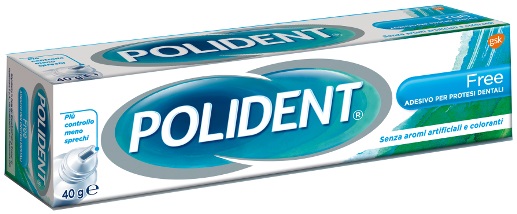 POLIDENT FREE ADESIVO PER PROTESI DENTARIA 40 G - UniversoFarmacie.it