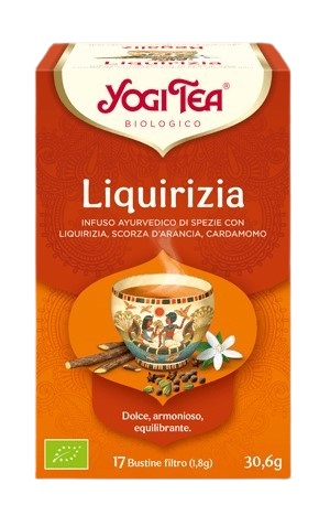 YOGI TEA LIQUIRIZIA BIO 30,6 G - UniversoFarmacie.it