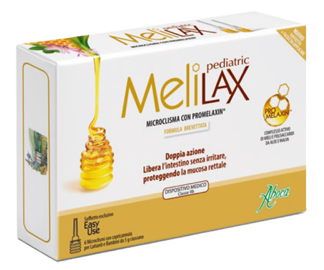 MELILAX PEDIATRIC MICROCLISMI 6 PEZZI 5 G - UniversoFarmacie.it