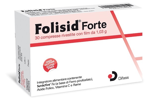 FOLISID FORTE 30 COMPRESSE 3,9 G - UniversoFarmacie.it