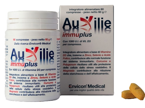 AUXILIE IMMUPLUS DEGLUTIBILE 30 COMPRESSE - UniversoFarmacie.it